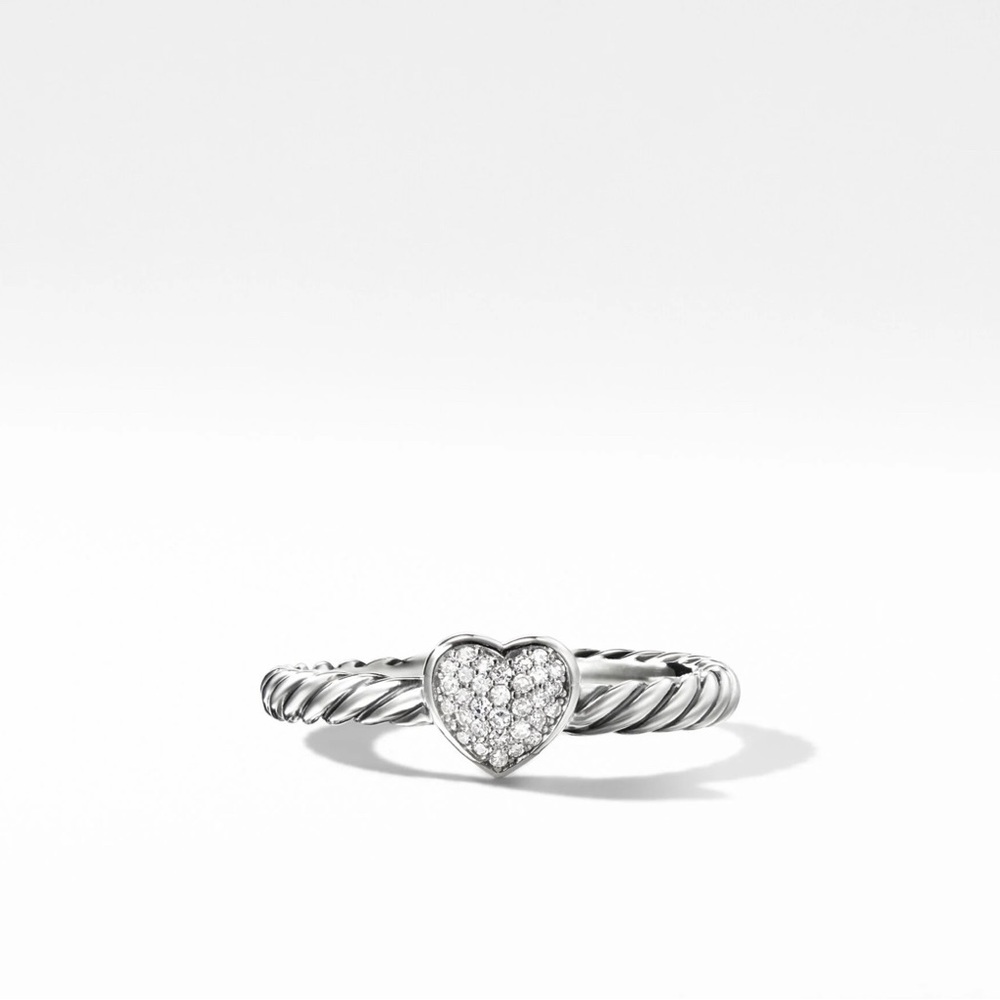SOLD!!! Yurman diamond heart ring 7